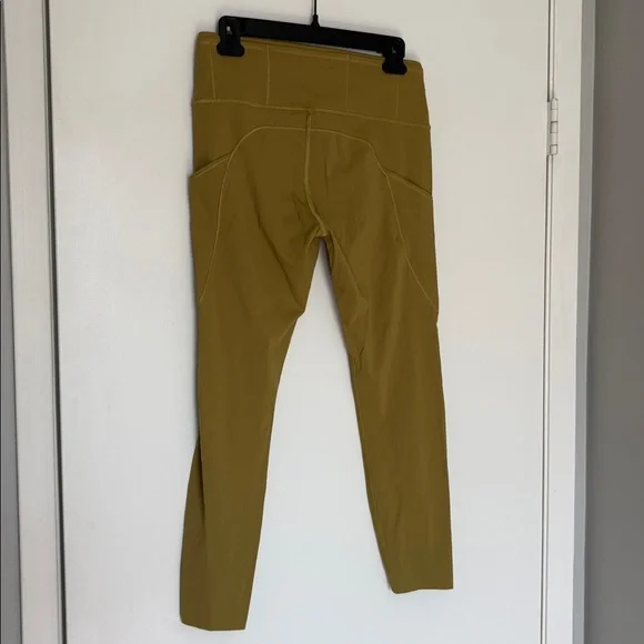 NEW Lululemon Fast and Free Tight II 25" *Non-Reflective Nulux Golden Lime 10 - Picture 5 of 7